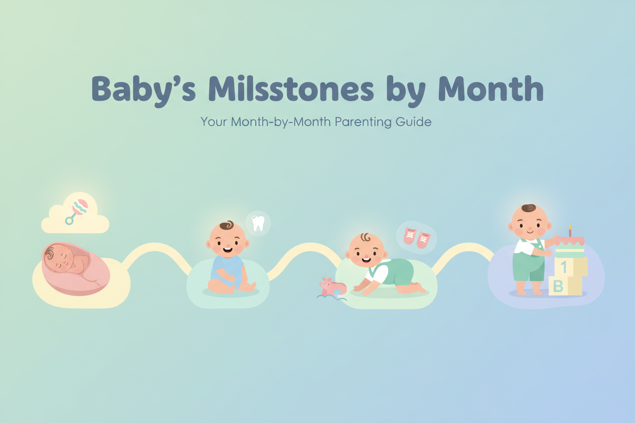 Baby Milestones by Month